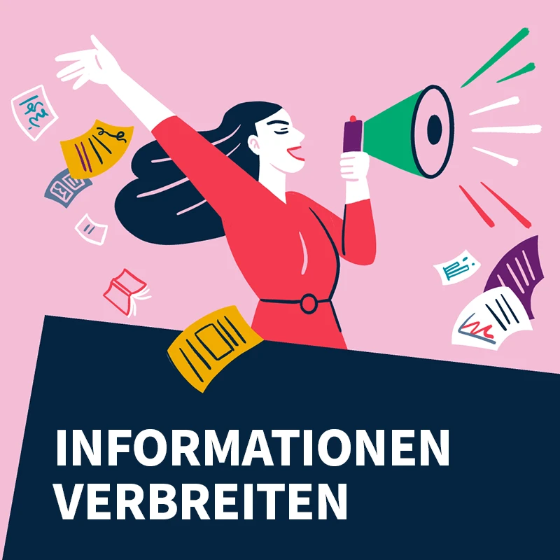 Informationen verbreiten